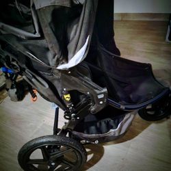 B.O.B REVOLUTION FLEX 3.0 DUALLIE DOUBLE  JOGGING STROLLER 