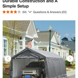 New carport 12x20 canopy tent