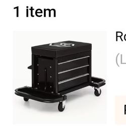 450 lbs. Creeper Seat Tool Box