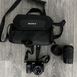 Sony a6000 Photography Bundle – Hardly Used – 2 Lenses + Accessories