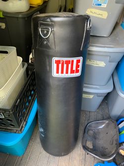 Title boxing bag