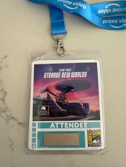 SDCC 2026 Sunday Badge San Diego Comic Con Face Value