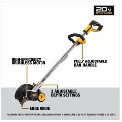Dewalt Cordless Edge Trimmer - TOOL ONLY