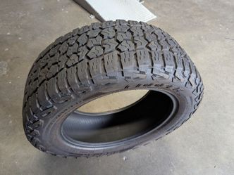 275 55 20 COOPER ALL TERRAIN TIRE only 1 SILVERADO SUBURBAN TAHOE SIERRA F-150