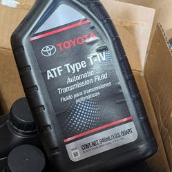 Toyota genuine OEM  transmission fluid ATF type T-IV box