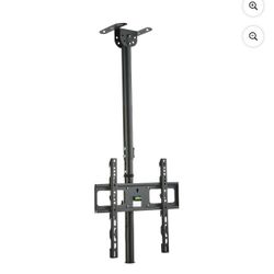 onn Full Motion Ceiling TV Mount for 26" to 65" TVs, UL Listed, Holds up to 110 lbs