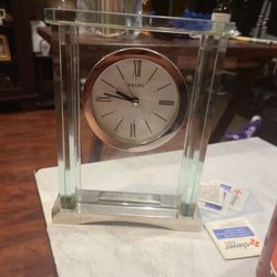 Seiko Glass Mantle Clock, Seattle University MBA Gift. 2010