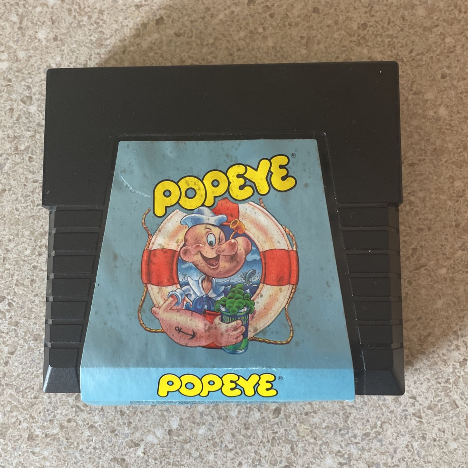 Popeye For Atari 5200 Comes With Instructions Booklet
