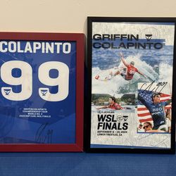 Griffin Colapinto signed Jersey and poster