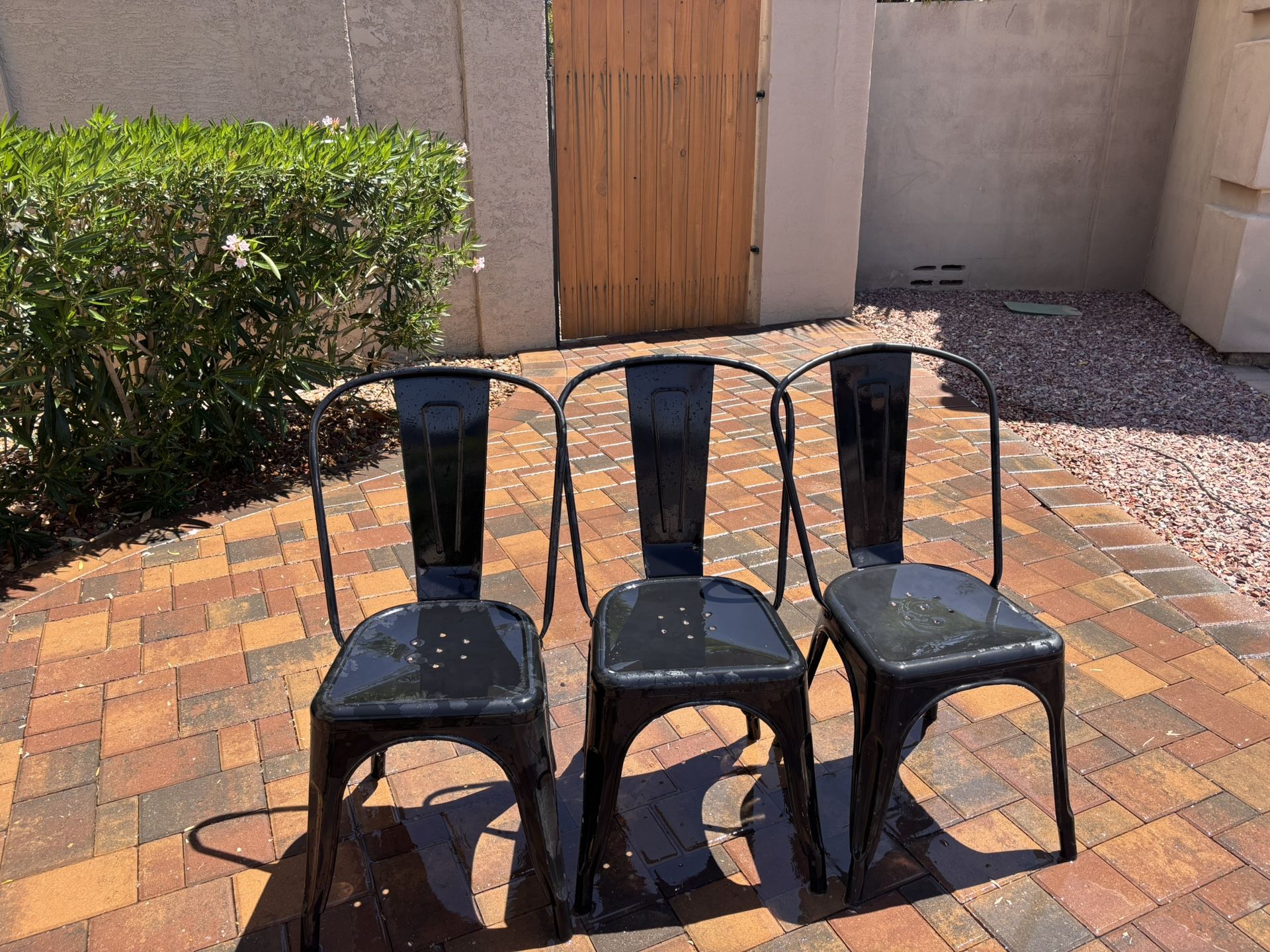 Stackable Bistro Chairs and Stools
