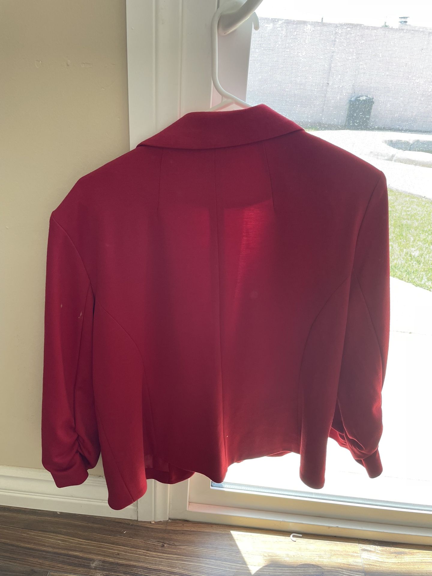 Dress Barn Red Blazer