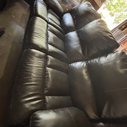 Reclining Three Seat And One Seat Couch