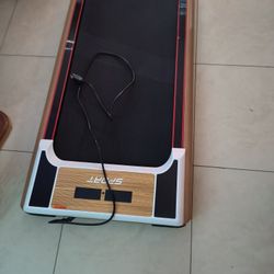 Walking Pad Treadmill Under Desk Treadmil  Weight capacity is 330 Ibs hardly used! Has Remote! Great Deal So  It's NO T Negotiable!