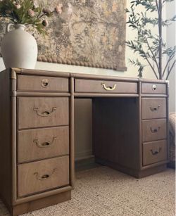 Solid Wood Drexel Desk