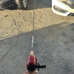 Zebco Reel & Microlite Fishing Rod