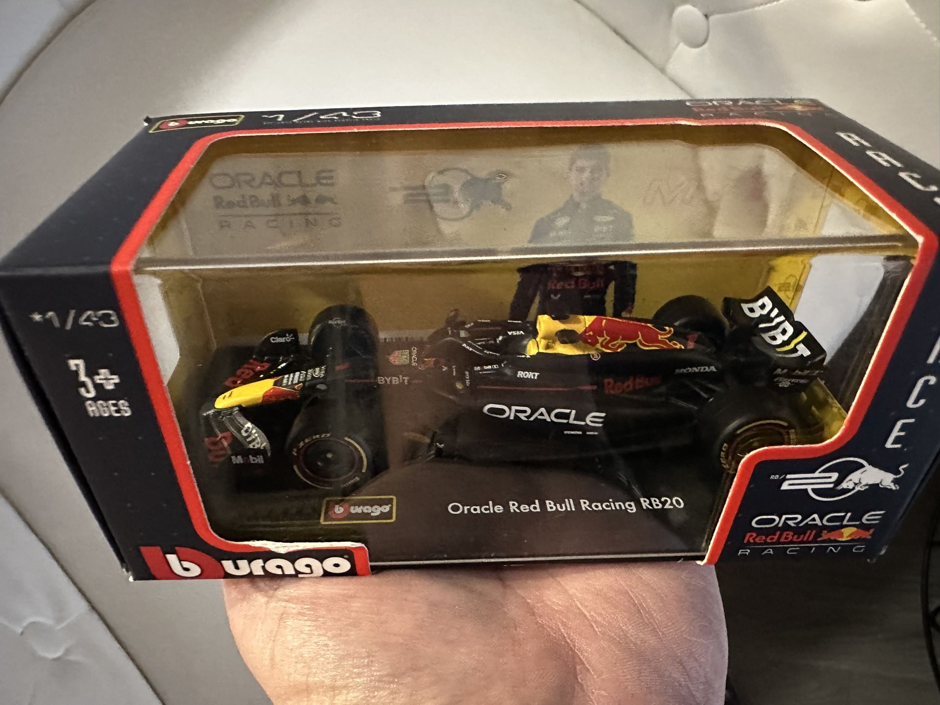 1:43rd Scale Red Bull Racing #1 Max Verstappen RB20
