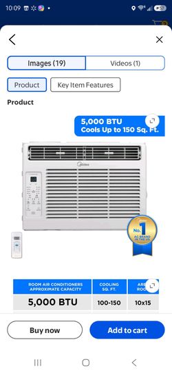 Midea 5,000 BTU Window Air Conditioner