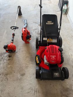 Craftsman M230 Self-Propelled Mower with  Echo Trimmer and Blower