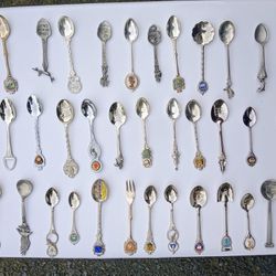 Mini Spoons Lot (45 Pieces)