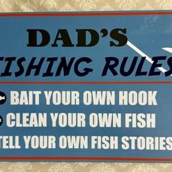 Sign  Man Cave. - Light Blue 