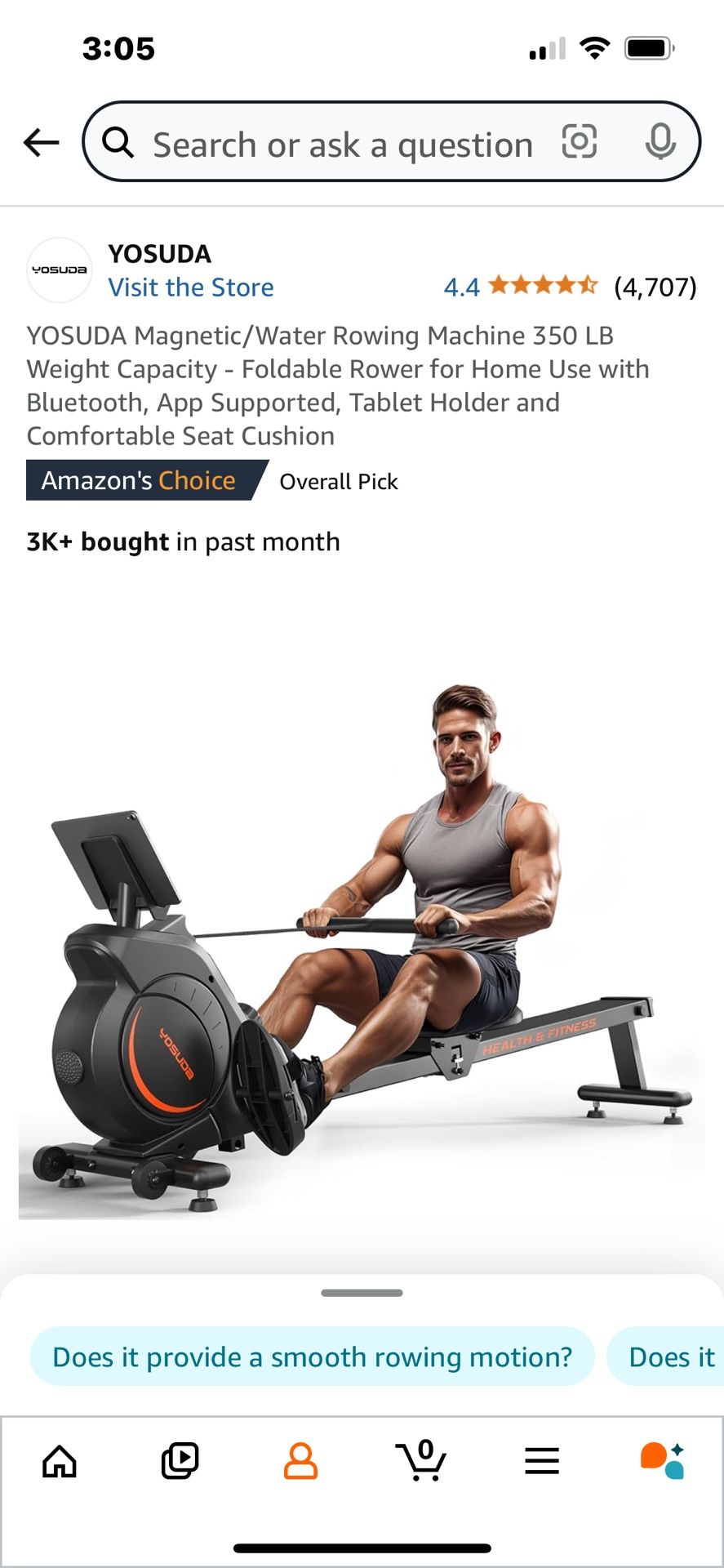 Rowing Machine Only Used Twice 