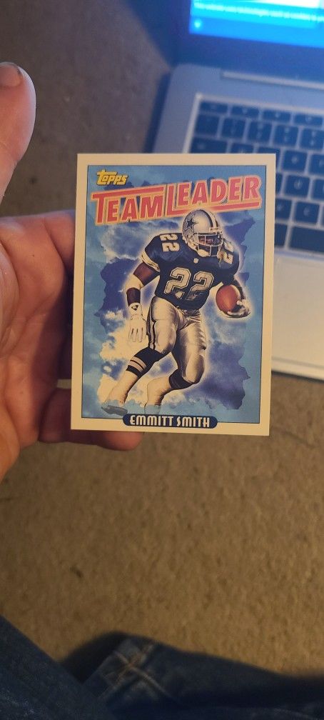 Emmitt Smith 1993 Topps Football Card