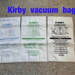 Kirby  vacuum  bags   -   $8  each