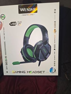 WESDAR GH235 Gaming Headset – Open Box, Never Used