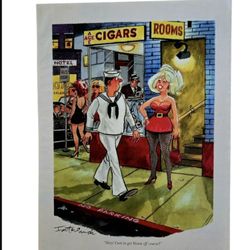 Cartoon drawing by Frank Interlandi