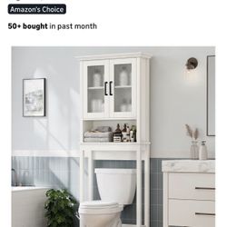 Brand New-Over Toilet Storage