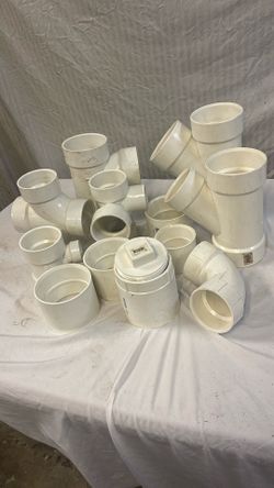 PVC Drain Lines 3 And 4 Inches