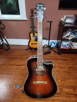 Fender T-bucket 300CE Electric Acoustic Guitar 