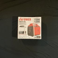 A-iPower 1500-Watt Recoil Start Gasoline Powered Ultra-Light Inverter Generator with 60cc OHV Engine and CO Sensor Shutdown