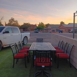 Big Patio Furniture Good Condition 