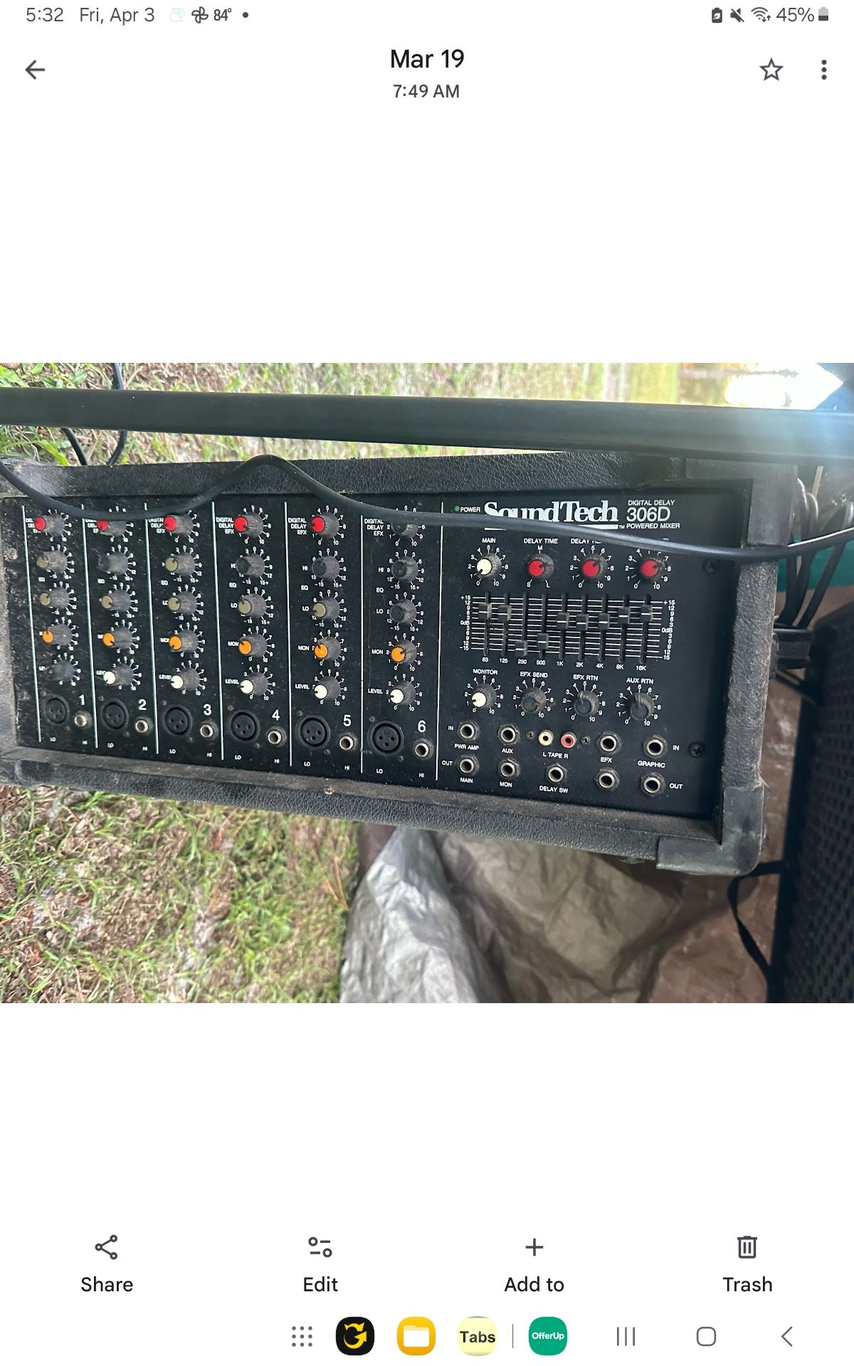 Mixer Soundtech 306D for Sale in Middleburg, FL - OfferUp
