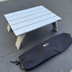 GSI Outdoors Aluminum Folding Micro Table Good Condition
