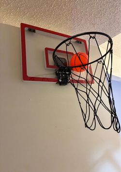 Over door basketball hoop