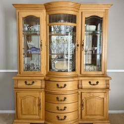 HOM Furniture Vintage Dining Hutch