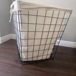 Stylish Laundry Hamper - Like New