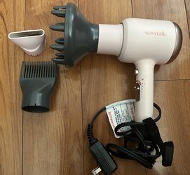 Hair Dryer & Diffuser (multiple Attachments)