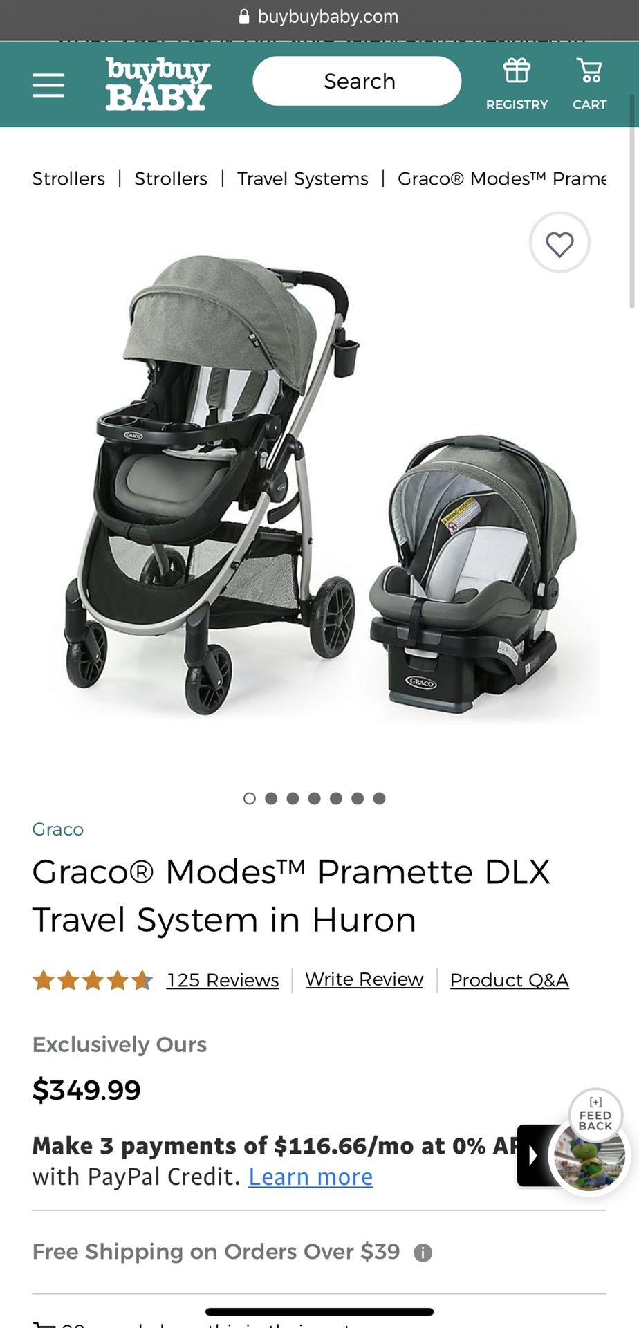 Graco Stroller & Carseat Combo