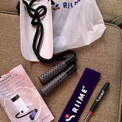 New sock aide and extendable shoe horn