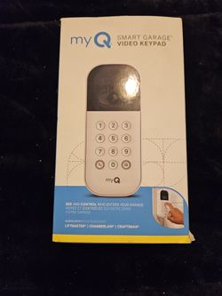 My Q Smart Garage Video Keypad
