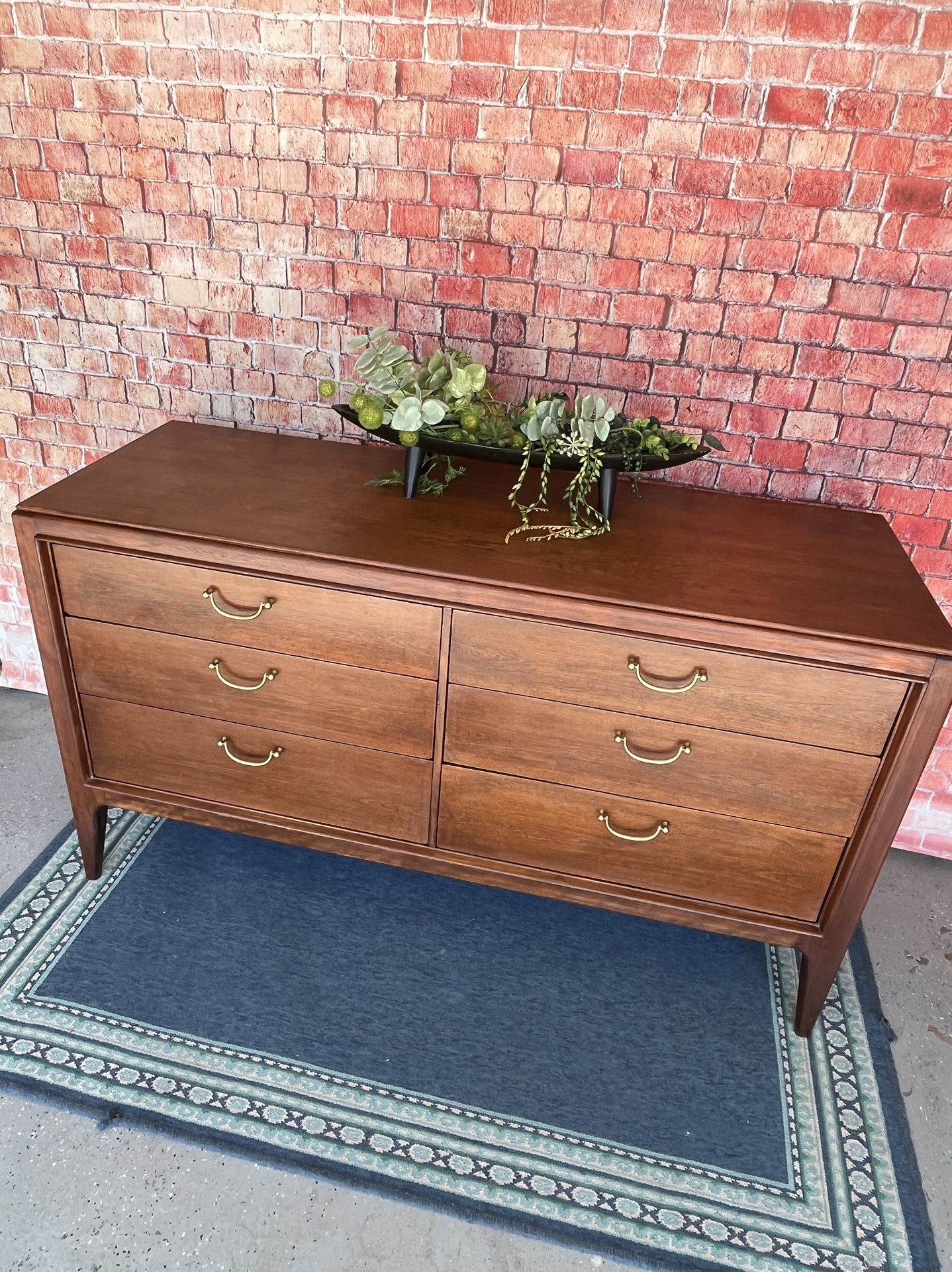 MCM Dresser Vintage ALL SOLID WOOD Excellent Condition
