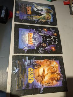 Star Wars Metal Posters 