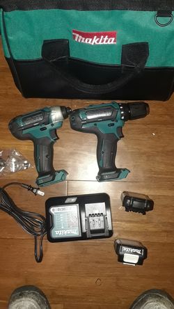 Set a Makita drill and impact brand new