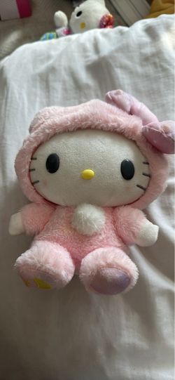 Hello Kitty Pink Bunny Plush Stuffed Animal
