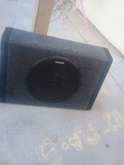 Kicker speaker