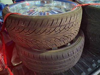 24" Rims with tires