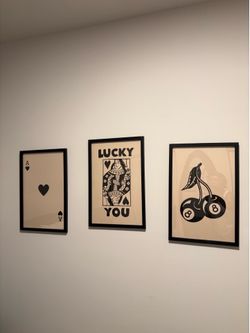 Wall art poker